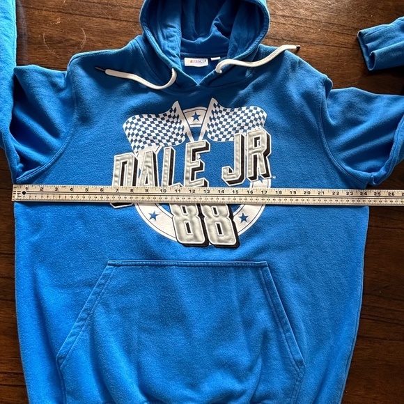 NASCAR Dale Jr. 88 Blue sweatshirt hoodie size L - Picture 13 of 15